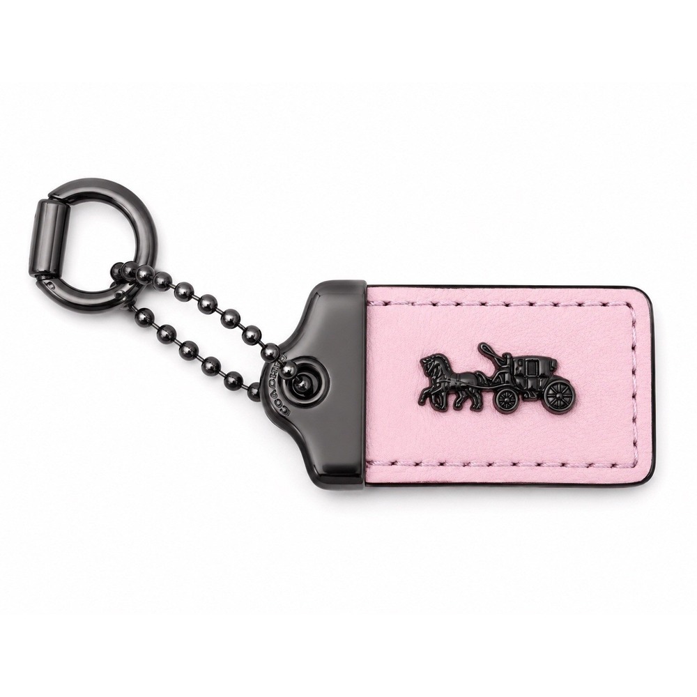 Coach 1941 Kisslock Coin Purse Pink Leather Coin Case Gunmetal Hardware - Picture 3 of 10
